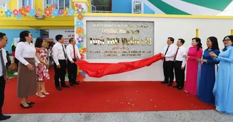 TP.HCM khánh thành thêm một trường học trong chiến dịch '150 ngày đêm hoàn thành 1.000 phòng học'