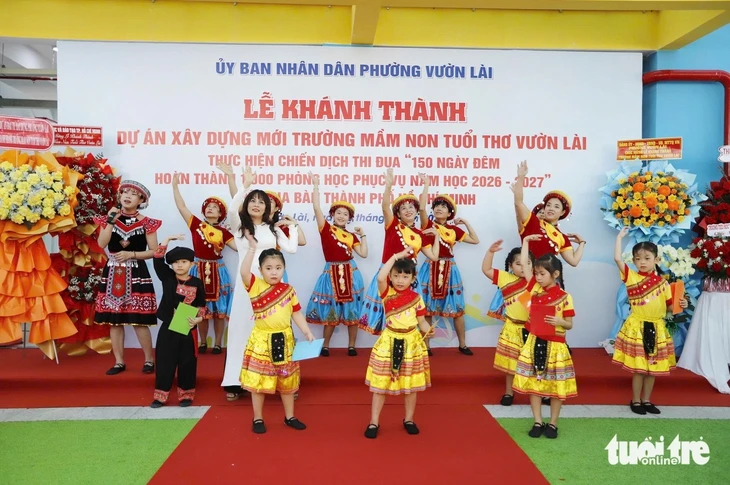 TP.HCM khánh thành thêm một trường học trong chiến dịch '150 ngày đêm hoàn thành 1.000 phòng học'