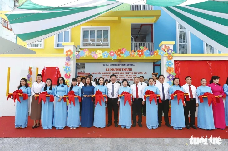 TP.HCM khánh thành thêm một trường học trong chiến dịch '150 ngày đêm hoàn thành 1.000 phòng học'