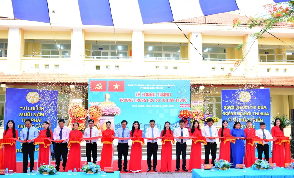 TP.HCM khánh thành trường THCS xây dựng theo mô hình trường tiên tiến, hội nhập quốc tế TP.HCM khánh thành trường THCS xây dựng theo mô hình trường tiên tiến, hội nhập quốc tế