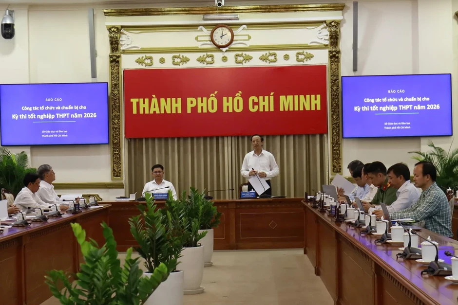 TP.HCM: Thí sinh dự thi tốt nghiệp THPT 2026 đông nhất cả nước TP.HCM: Thí sinh dự thi tốt nghiệp THPT 2026 đông nhất cả nước