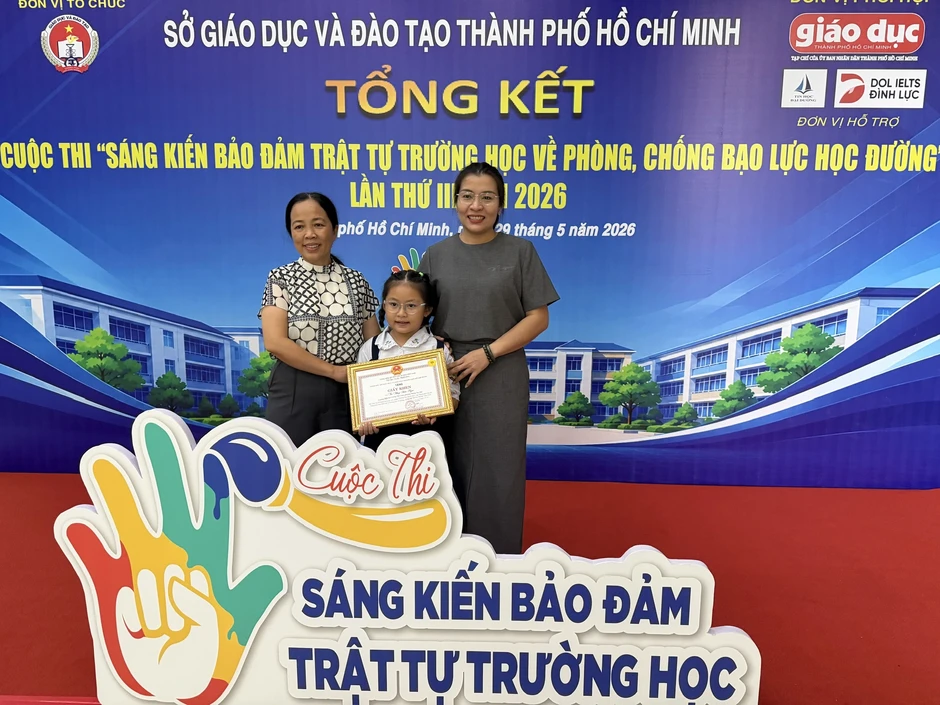 TP.HCM trao giải sáng kiến phòng chống bạo lực học đường TP.HCM trao giải sáng kiến phòng chống bạo lực học đường