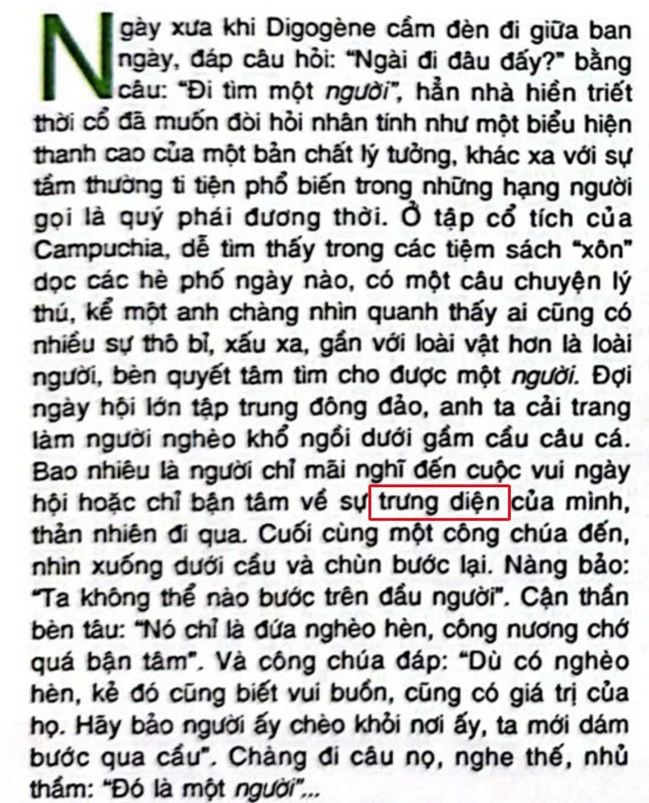 Tranh cãi lỗi chính tả “chưng diện” trong đề thi học sinh giỏi TPHCM Tranh cãi lỗi chính tả “chưng diện” trong đề thi học sinh giỏi TPHCM