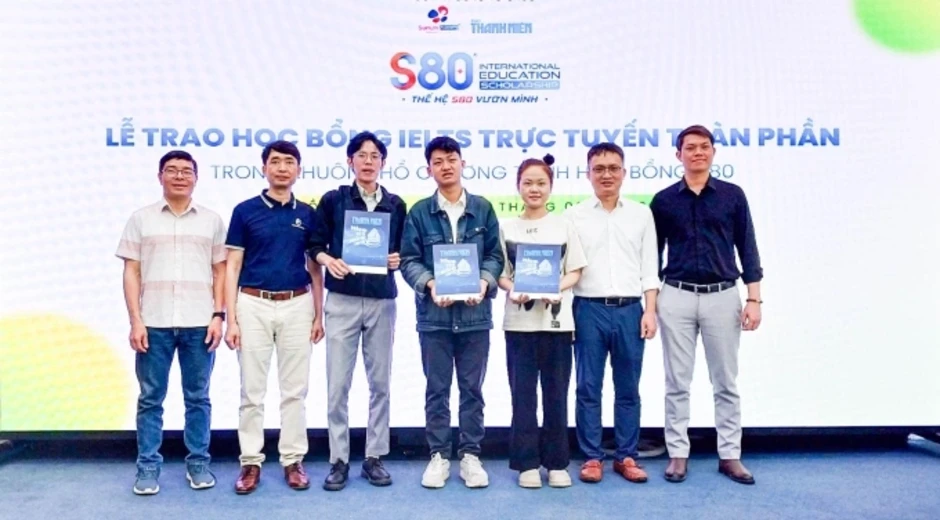 Trao 6.800 học bổng tiếng Anh trực tuyến S80 sau hơn ba tháng Trao 6.800 học bổng tiếng Anh trực tuyến S80 sau hơn ba tháng