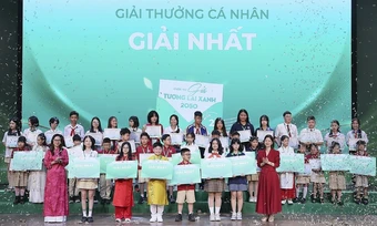 Trao giải cuộc thi 'Gửi tương lai xanh 2050' mùa 2 toàn quốc