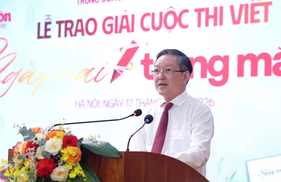 Trao giải Cuộc thi viết “Ngày mai trong mắt em” năm 2026 Trao giải Cuộc thi viết “Ngày mai trong mắt em” năm 2026