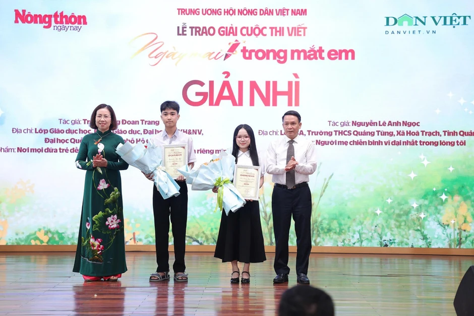 Trao giải Cuộc thi viết “Ngày mai trong mắt em” năm 2026 Trao giải Cuộc thi viết “Ngày mai trong mắt em” năm 2026