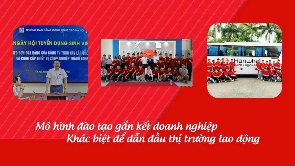 Trường Cao đẳng Công nghệ cao Hà Nội (HHT): Khác biệt để dẫn đầu Trường Cao đẳng Công nghệ cao Hà Nội (HHT): Khác biệt để dẫn đầu