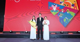 Trường Chu Văn An (Quảng Trị) nhận giải thưởng “Dinh dưỡng lành mạnh” tại ASH