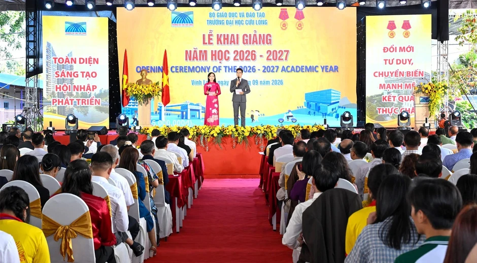 Trường Đại học Cửu Long chào đón hơn 3.600 tân sinh viên Trường Đại học Cửu Long chào đón hơn 3.600 tân sinh viên