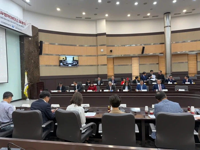 Trường Đại học Cửu Long hợp tác với trường đại học của Hàn Quốc Trường Đại học Cửu Long hợp tác với trường đại học của Hàn Quốc