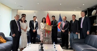 Trường Đại học Cửu Long thăm và làm việc với Đại sứ quán Việt Nam tại Hàn Quốc