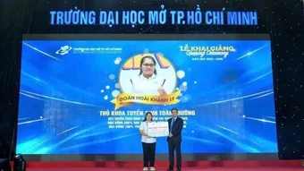 Trường đại học Mở Thành phố Hồ Chí Minh dành 60 tỷ đồng tặng học bổng mỗi năm