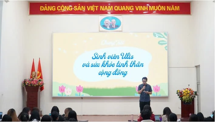 Trường đại học Ngoại ngữ-Đại học Quốc gia Hà Nội tăng cường chăm sóc sức khỏe tinh thần cho sinh viên Trường đại học Ngoại ngữ-Đại học Quốc gia Hà Nội tăng cường chăm sóc sức khỏe tinh thần cho sinh viên