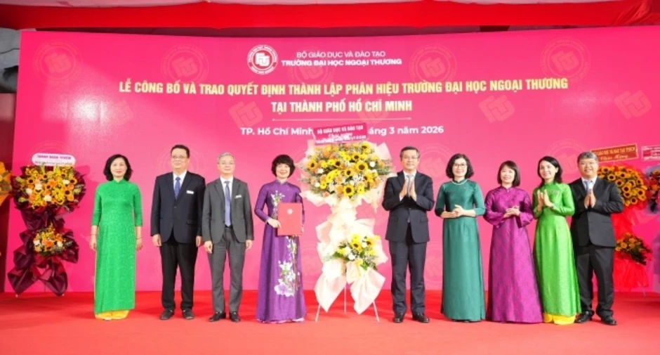 Trường Đại học Ngoại thương thành lập Phân hiệu tại TP HCM Trường Đại học Ngoại thương thành lập Phân hiệu tại TP HCM