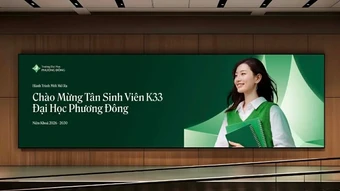 Trường đại học Phương Đông công bố hệ thống nhận diện thương hiệu mới
