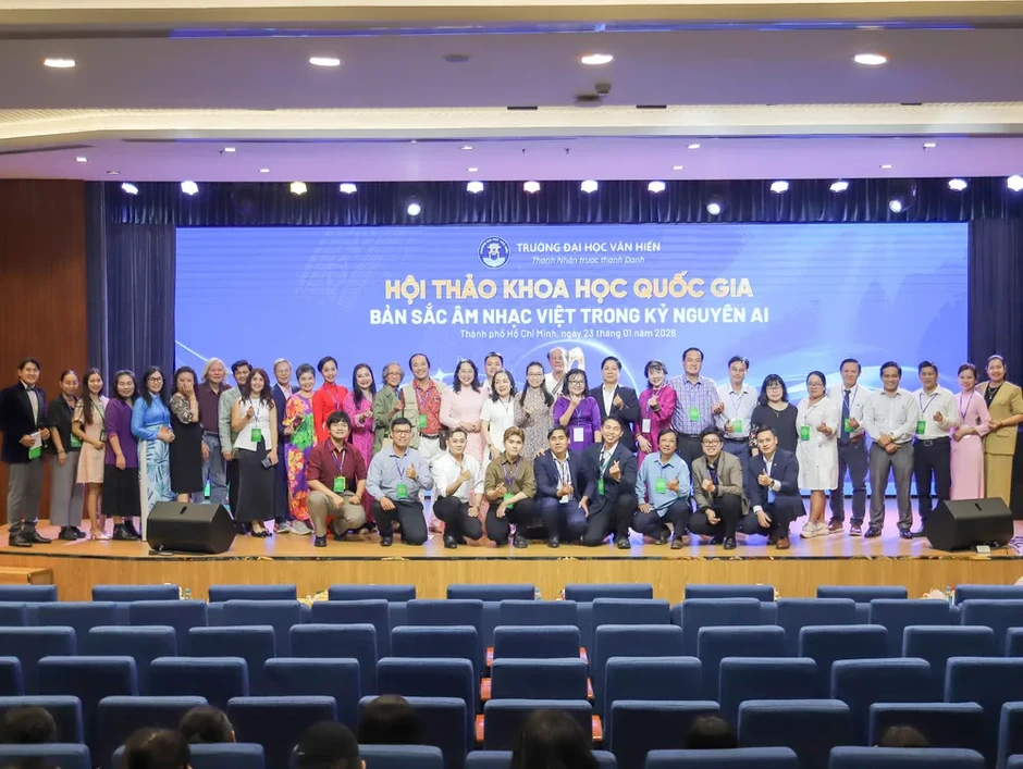 Trường Đại học Văn Hiến tổ chức hội thảo “Bản sắc âm nhạc Việt trong kỷ nguyên AI”