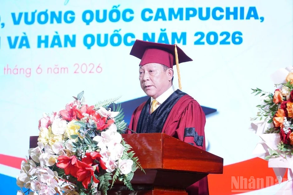 Trường đại học Y Dược Thái Bình trao bằng tốt nghiệp cho 57 lưu học sinh Trường đại học Y Dược Thái Bình trao bằng tốt nghiệp cho 57 lưu học sinh