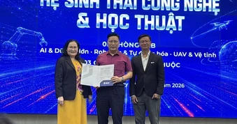 Trường ĐH Hùng Vương TPHCM ra mắt hệ sinh thái công nghệ với 3 phòng thí nghiệm hiện đại
