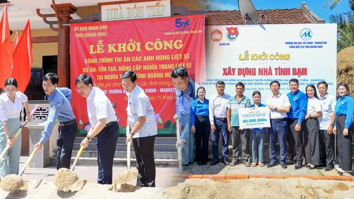 Trường ĐH ở TPHCM xây công trình tri ân liệt sĩ tại Quảng Ngãi Trường ĐH ở TPHCM xây công trình tri ân liệt sĩ tại Quảng Ngãi