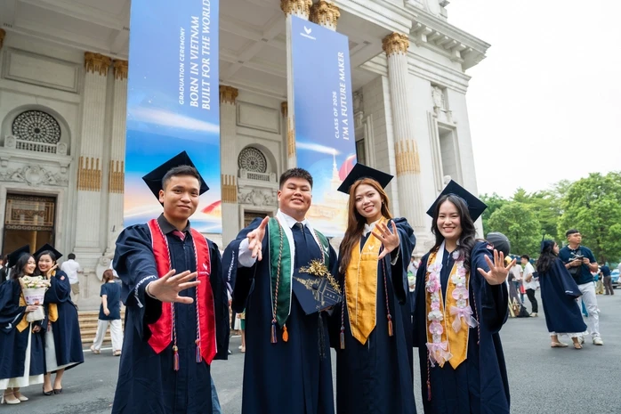 Trường ĐH VinUni: Hơn 55% sinh viên khóa 2026 nhận thư mời làm việc trước tốt nghiệp Trường ĐH VinUni: Hơn 55% sinh viên khóa 2026 nhận thư mời làm việc trước tốt nghiệp