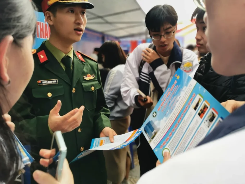 Trường Quân đội đầu tiên công bố điểm chuẩn năm 2026.