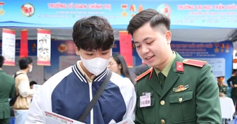Trường Sĩ quan Chính trị tăng chỉ tiêu tuyển sinh quân sự