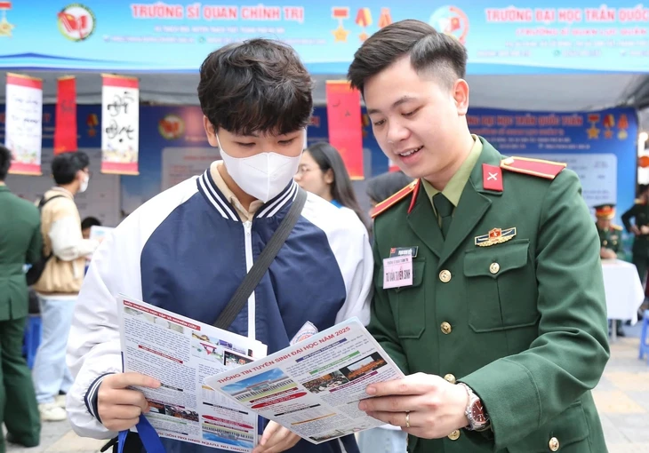 Trường Sĩ quan Chính trị tăng chỉ tiêu tuyển sinh quân sự Trường Sĩ quan Chính trị tăng chỉ tiêu tuyển sinh quân sự