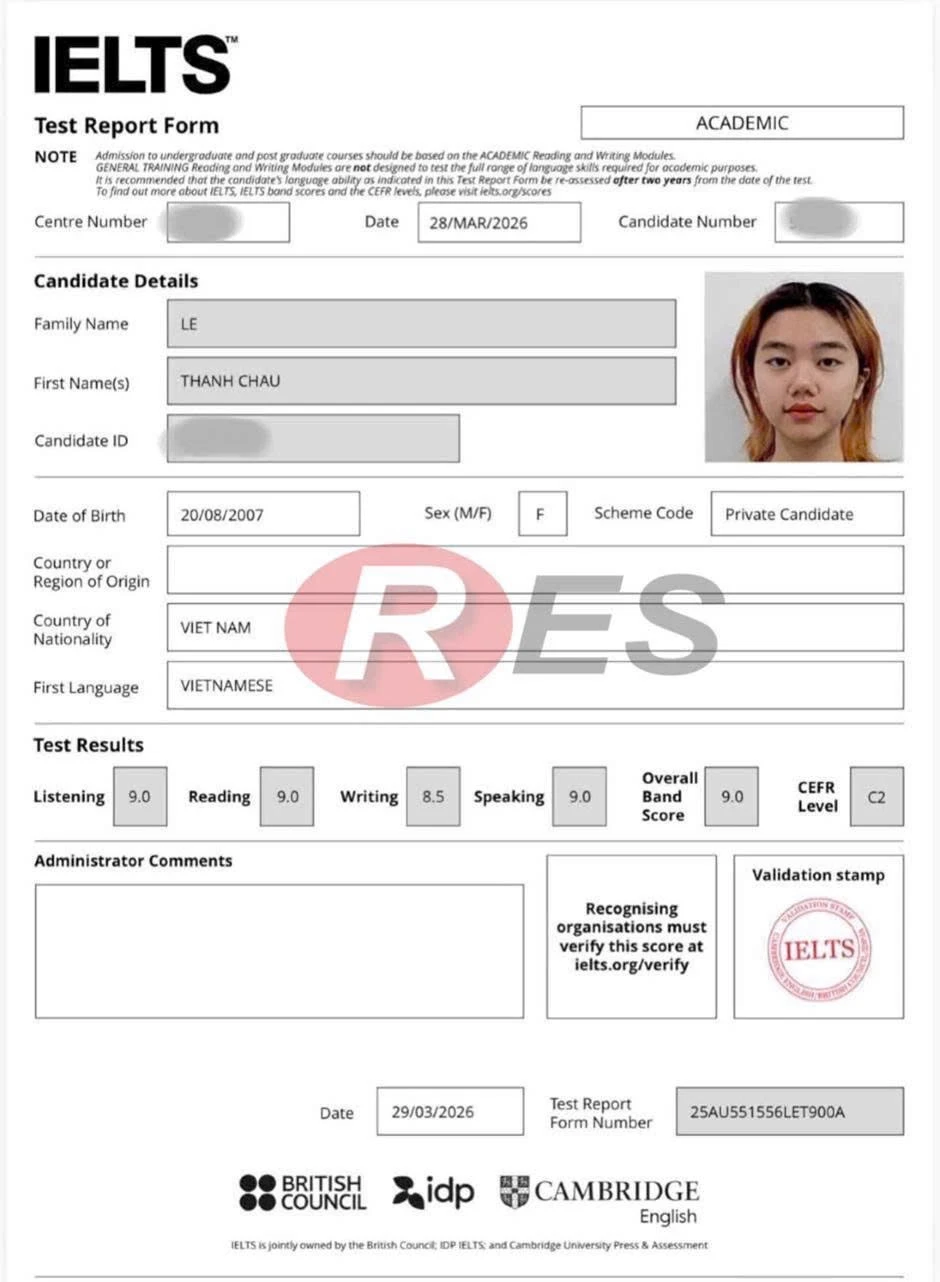 Từ cô bé "bị ép học" đến 9.0 IELTS: Hành trình 10 năm bền bỉ