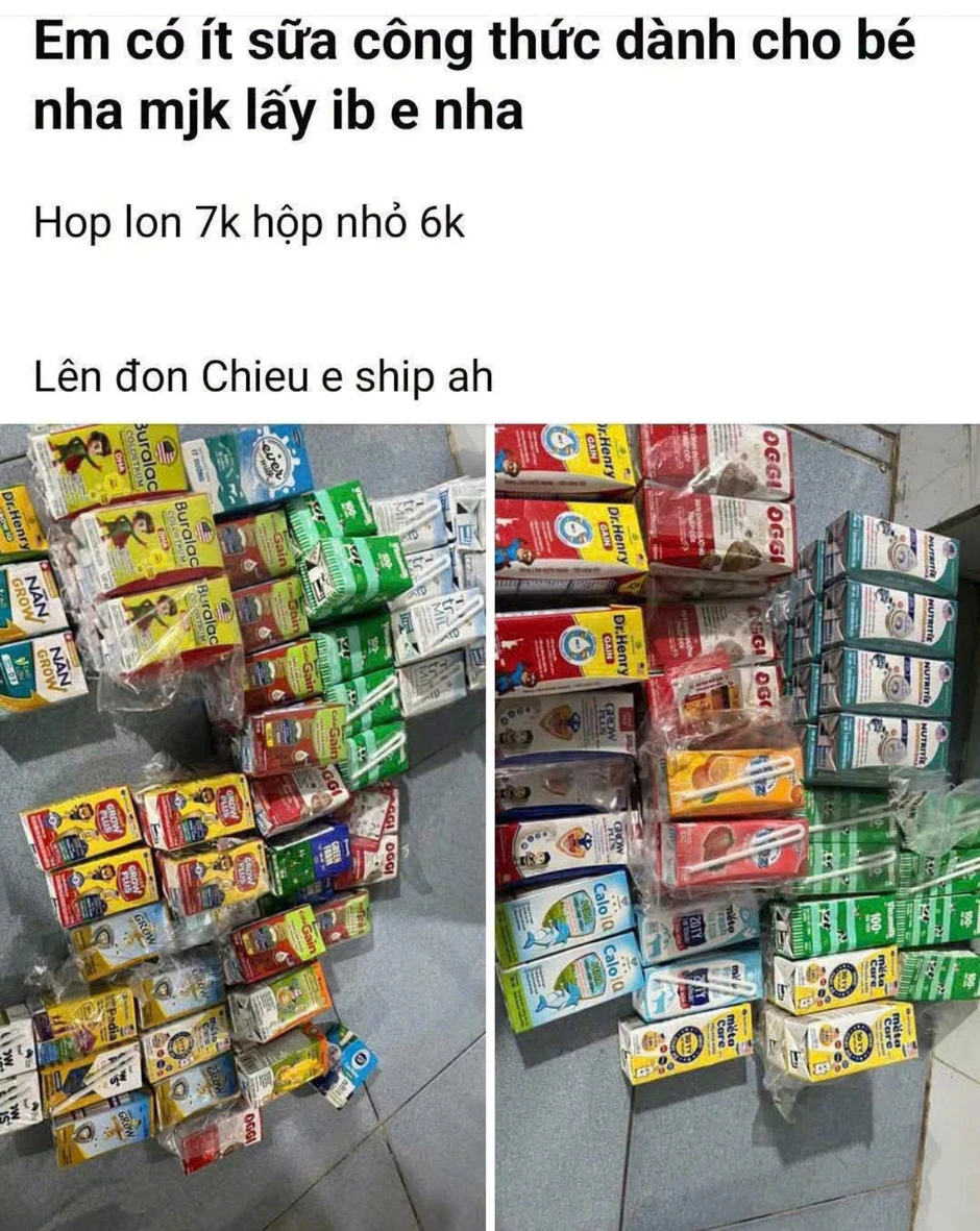 Từ ký hiệu trên hộp sữa, phụ huynh nghi sữa gửi cho con ở lớp mầm non bị rao bán Từ ký hiệu trên hộp sữa, phụ huynh nghi sữa gửi cho con ở lớp mầm non bị rao bán