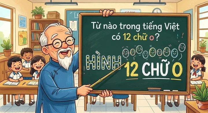 Từ nào trong tiếng việt có 12 chữ 'O'? Từ nào trong tiếng việt có 12 chữ 'O'?