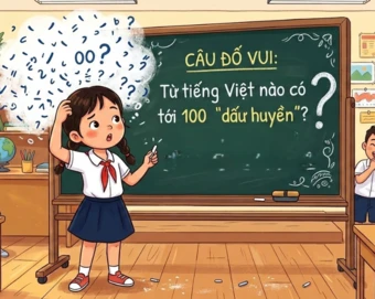 Từ tiếng Việt nào có tới 100 'dấu huyền'?