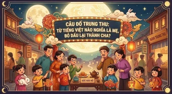 Từ tiếng Việt nào nghĩa là mẹ, bỏ dấu lại thành cha?