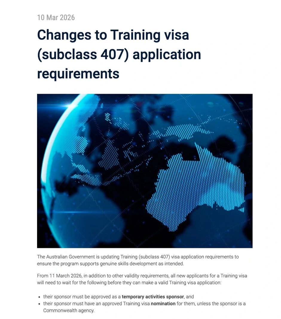 Úc siết visa đào tạo, chấn chỉnh tình trạng “nộp gộp" để kéo dài cư trú Úc siết visa đào tạo, chấn chỉnh tình trạng “nộp gộp" để kéo dài cư trú