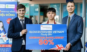 UEF xét học bổng cử nhân quốc tế bằng điểm học bạ