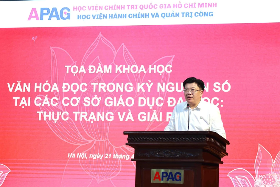 Văn hóa đọc có ý nghĩa lâu bền với giáo dục đại học trong kỷ nguyên số Văn hóa đọc có ý nghĩa lâu bền với giáo dục đại học trong kỷ nguyên số