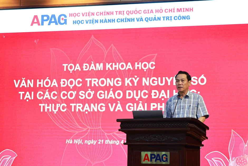Văn hóa đọc có ý nghĩa lâu bền với giáo dục đại học trong kỷ nguyên số Văn hóa đọc có ý nghĩa lâu bền với giáo dục đại học trong kỷ nguyên số
