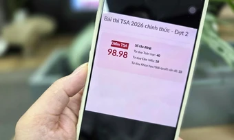 Vì sao thủ khoa thi TSA sai 9 câu vẫn đạt 98,98 điểm?