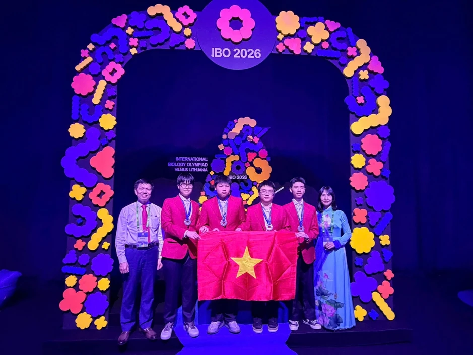 Việt Nam bội thu huy chương tại Olympic quốc tế: 4 HCV Hóa học, 4 HCB Sinh học Việt Nam bội thu huy chương tại Olympic quốc tế: 4 HCV Hóa học, 4 HCB Sinh học