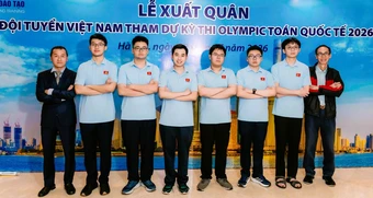 Việt Nam giành 2 Huy chương Vàng Olympic Toán quốc tế 2026, xếp thứ 5 thế giới