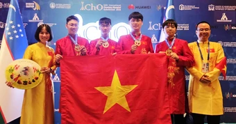 Việt Nam giành 4 Huy chương Vàng Olympic Hóa học quốc tế năm 2026