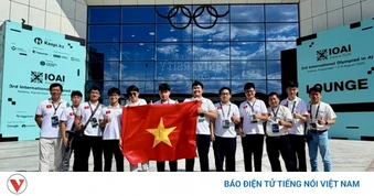 Việt Nam giành 7 huy chương tại Olympic Trí tuệ nhân tạo quốc tế 2026
