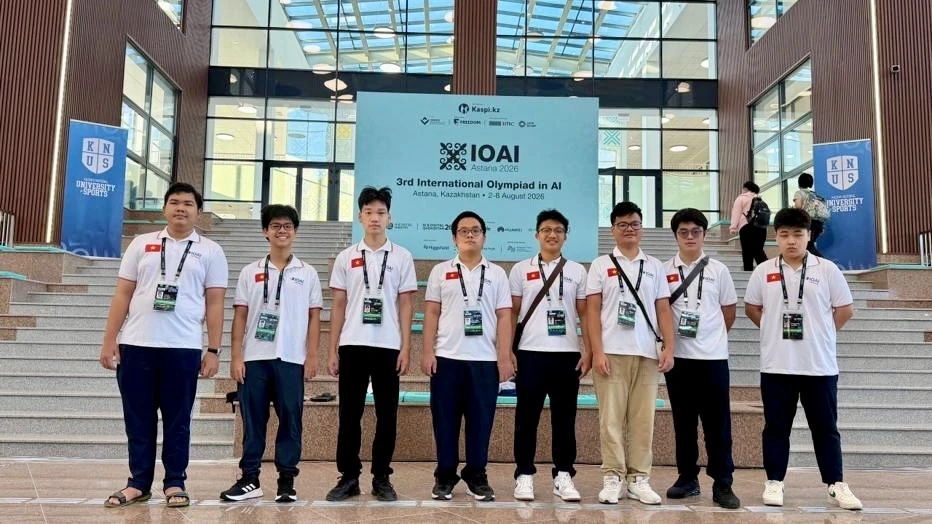 Việt Nam giành 7 huy chương tại Olympic Trí tuệ nhân tạo quốc tế 2026 Việt Nam giành 7 huy chương tại Olympic Trí tuệ nhân tạo quốc tế 2026