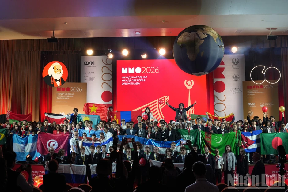 Việt Nam giành giải cao tại Kỳ thi Olympic Hóa học Quốc tế ở Nga Việt Nam giành giải cao tại Kỳ thi Olympic Hóa học Quốc tế ở Nga