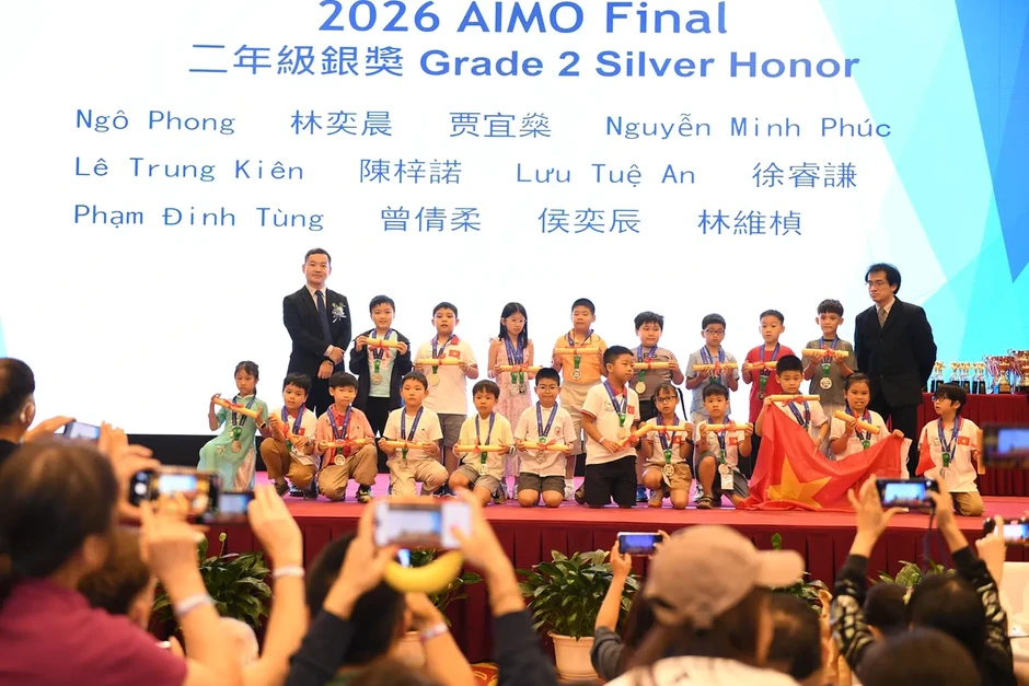 Việt Nam lập kỷ lục thành tích tại Chung kết quốc tế AIMO 2026