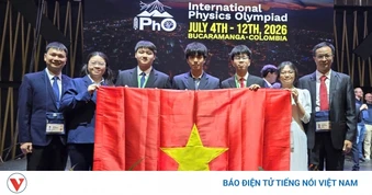 Việt Nam lập kỷ lục với 4 HCV tại Olympic Vật lý quốc tế 2026