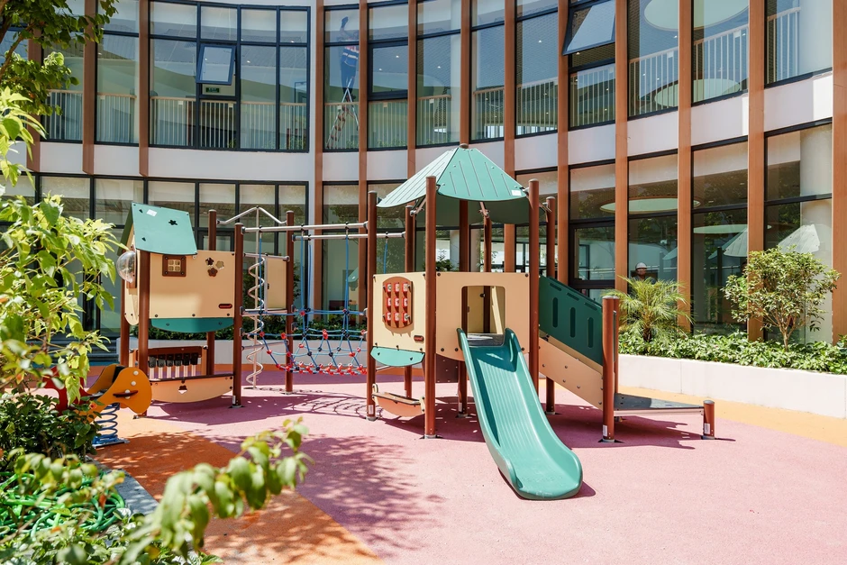 Vin Nexus Center: Trường học hạnh phúc hình trái tim và những gam màu rất 'lạ' Vin Nexus Center: Trường học hạnh phúc hình trái tim và những gam màu rất 'lạ'