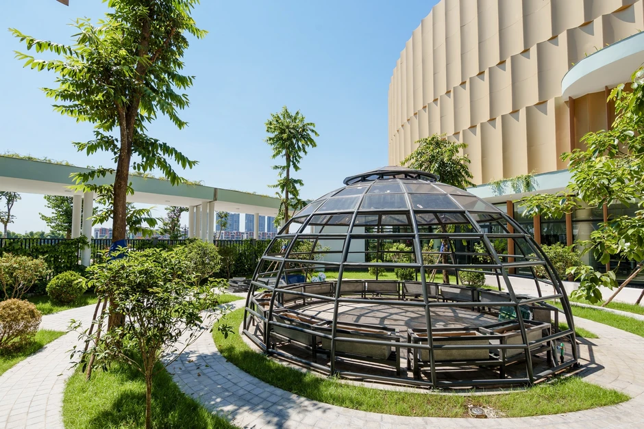 Vin Nexus Center: Trường học hạnh phúc hình trái tim và những gam màu rất 'lạ' Vin Nexus Center: Trường học hạnh phúc hình trái tim và những gam màu rất 'lạ'