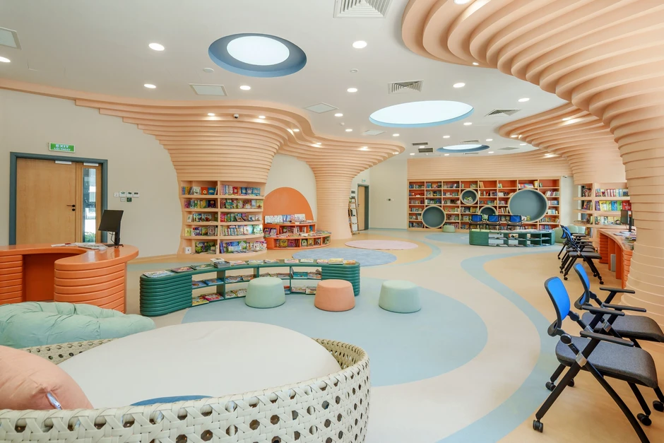 Vin Nexus Center: Trường học hạnh phúc hình trái tim và những gam màu rất 'lạ' Vin Nexus Center: Trường học hạnh phúc hình trái tim và những gam màu rất 'lạ'