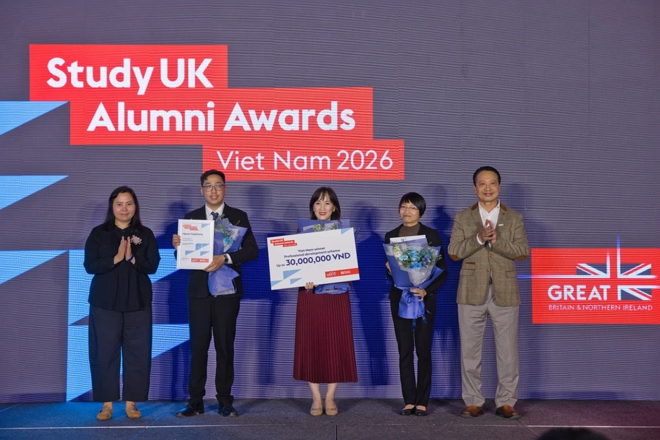 Vinh danh các cựu du học sinh Anh xuất sắc 2026: Khi tri thức trở thành hành động vì cộng đồng Vinh danh các cựu du học sinh Anh xuất sắc 2026: Khi tri thức trở thành hành động vì cộng đồng